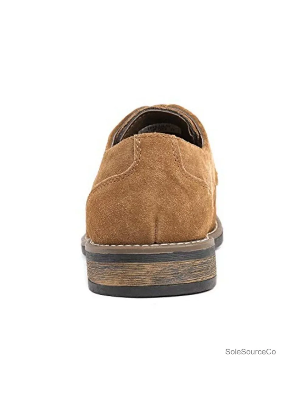 Mens Suede Lace Up Oxfords Wingtip Dress Shoes